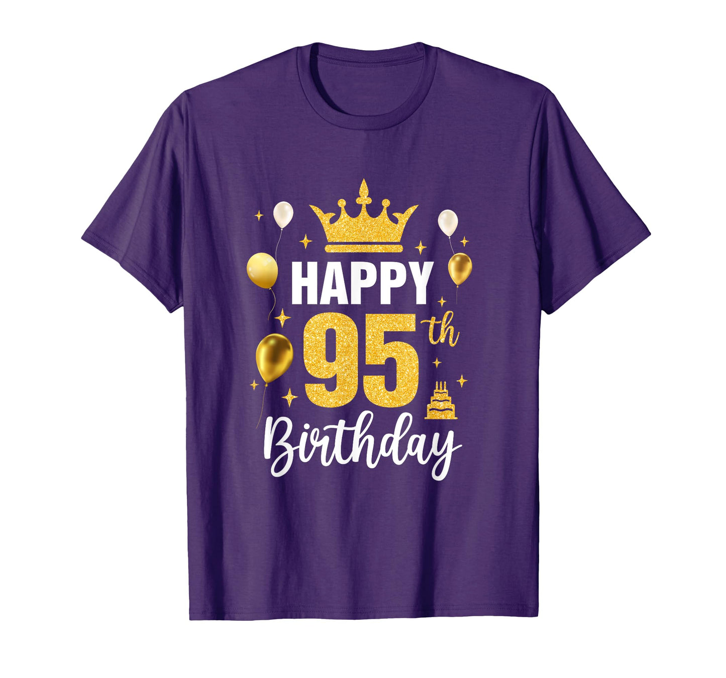 Happy 95Th Birthday Idea For 95 Years Old Man And Woman T-Shirt