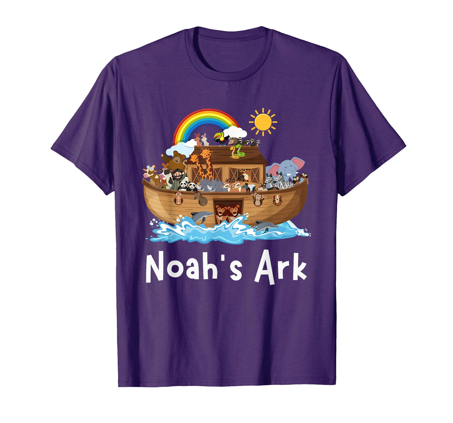 Girls Christian Faith Noah's Ark Sunday School Boy Student T-Shirt