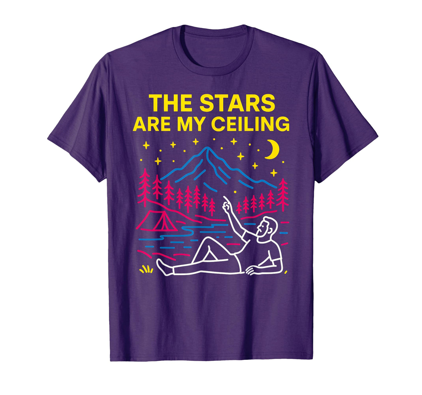 Creation The Stars are My Ceiling Womens Christian Faith T-Shirt