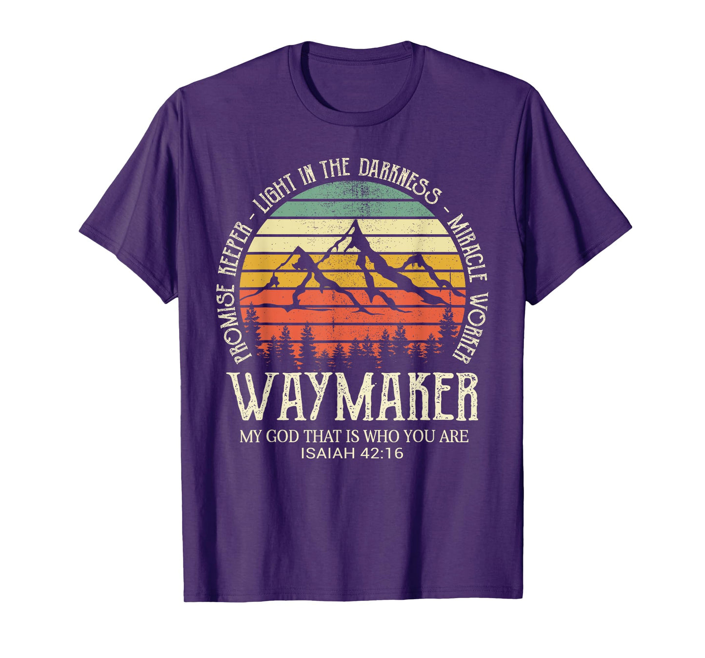 Way Maker My God Christians Bible Verse T-Shirt