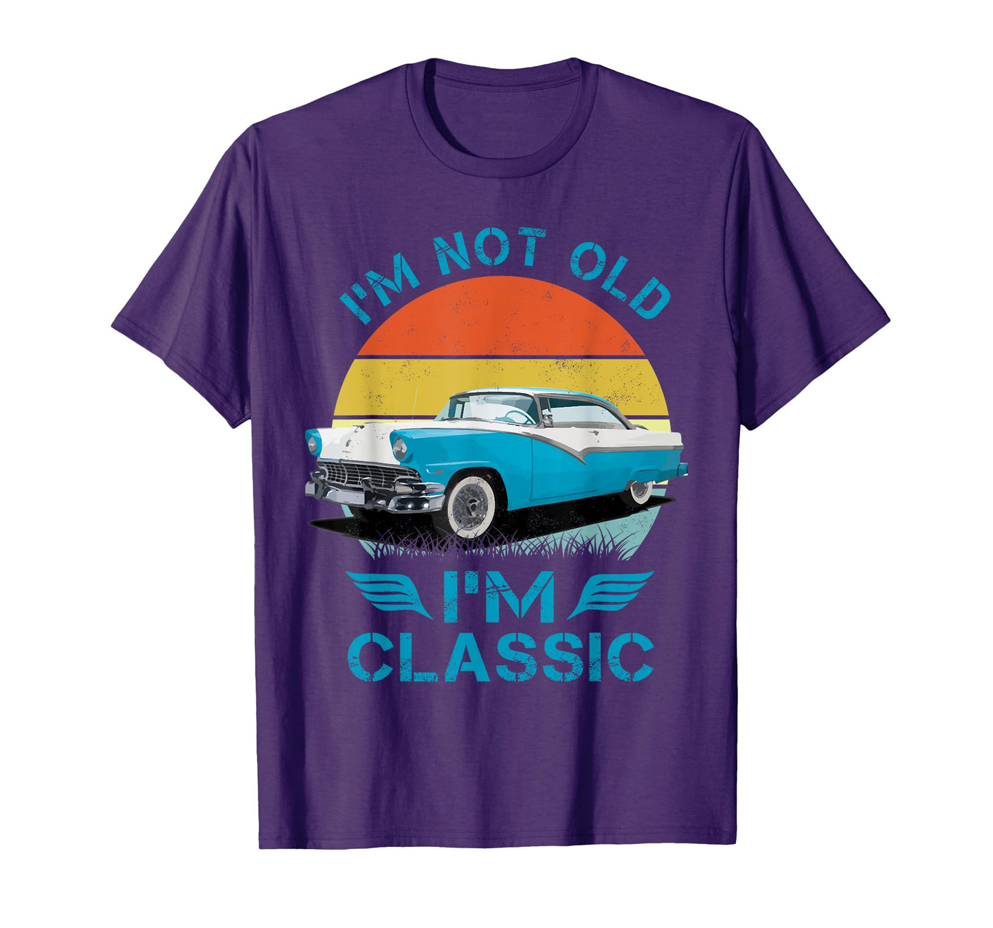 1956 56 fairlane, im not old im classic classic car T-Shirt