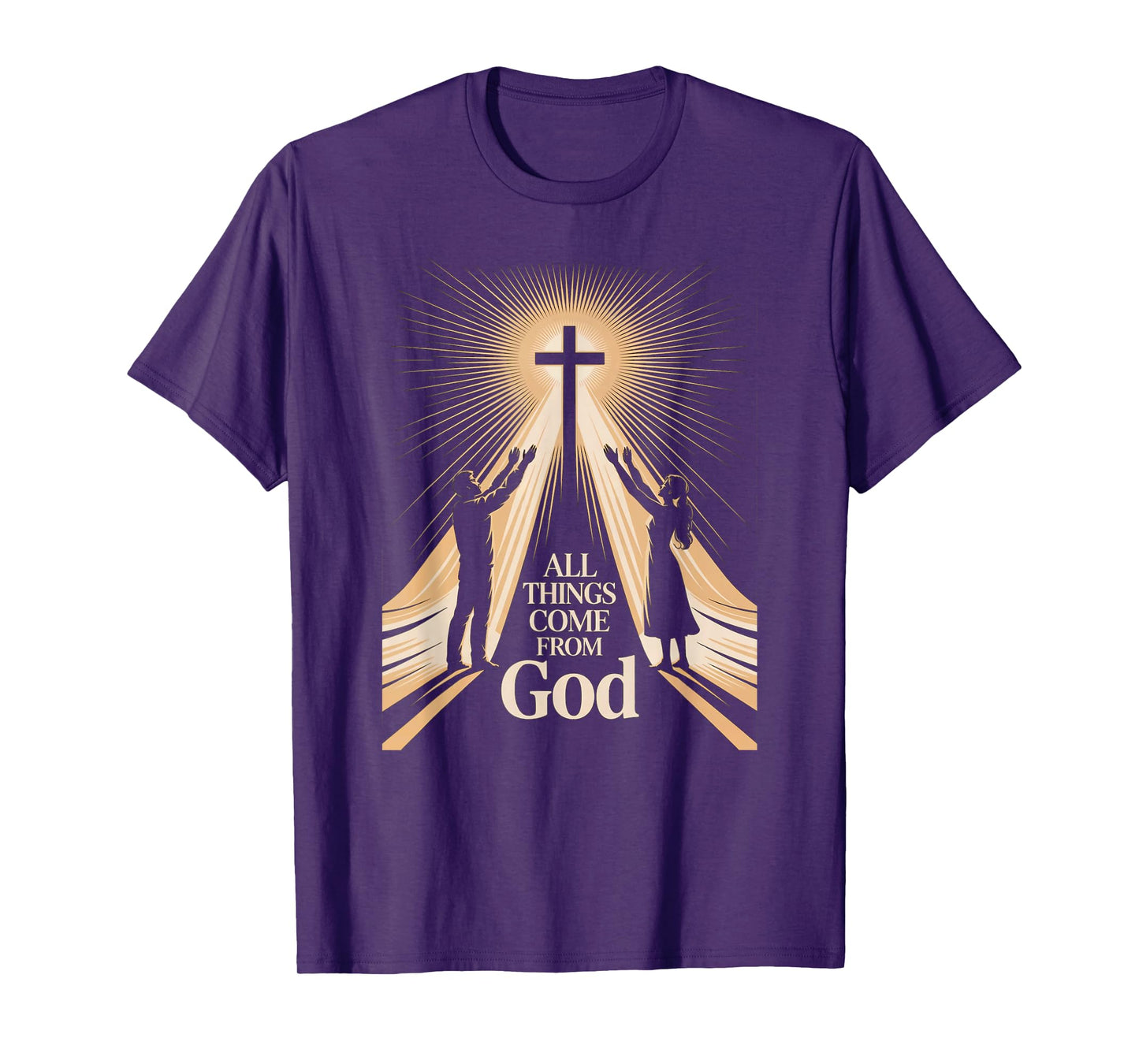 All Things Come from God Christian Worship Unity T-Shirt