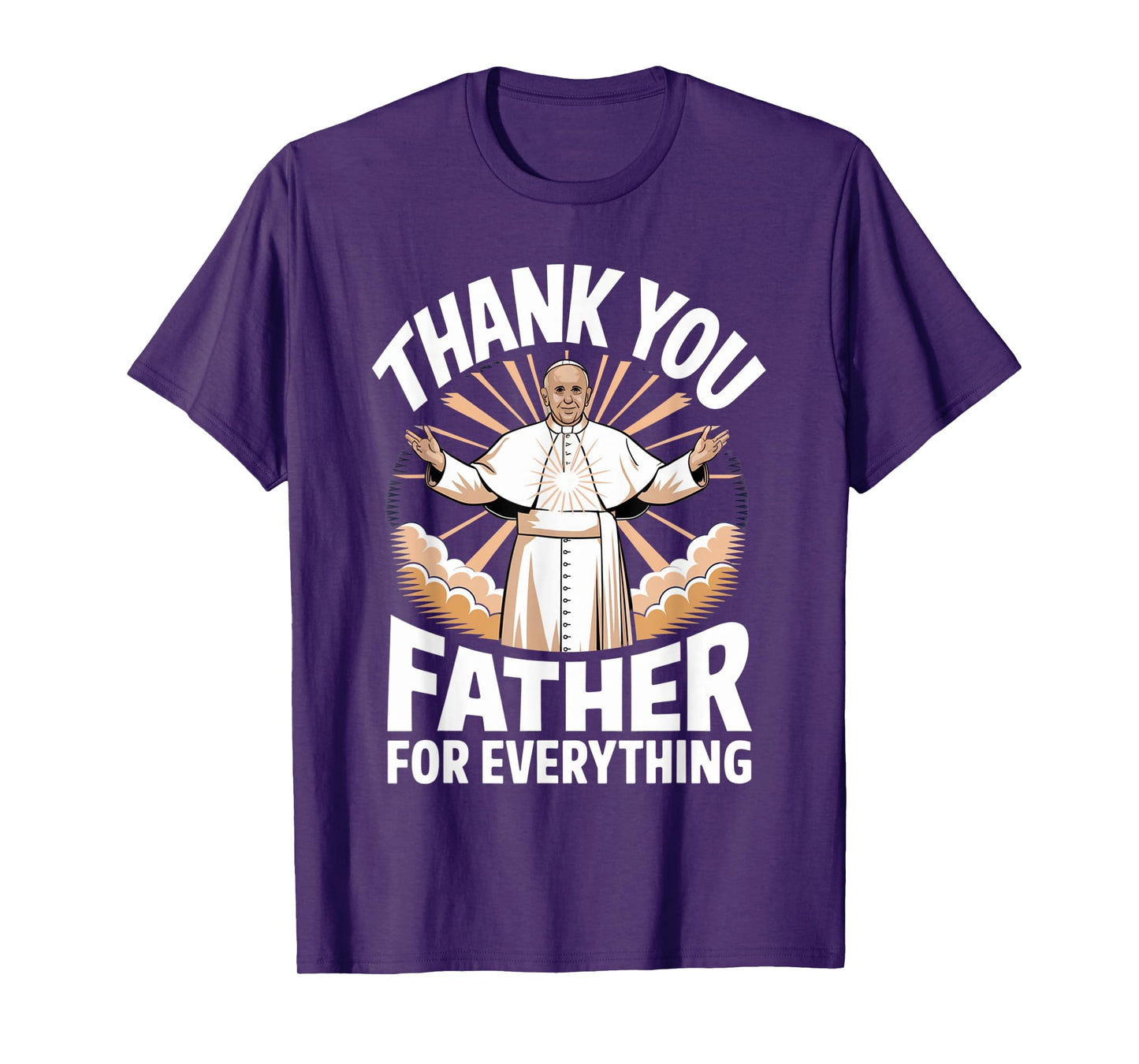 Pope Francis Thank You Father Vintage Tee T-Shirt