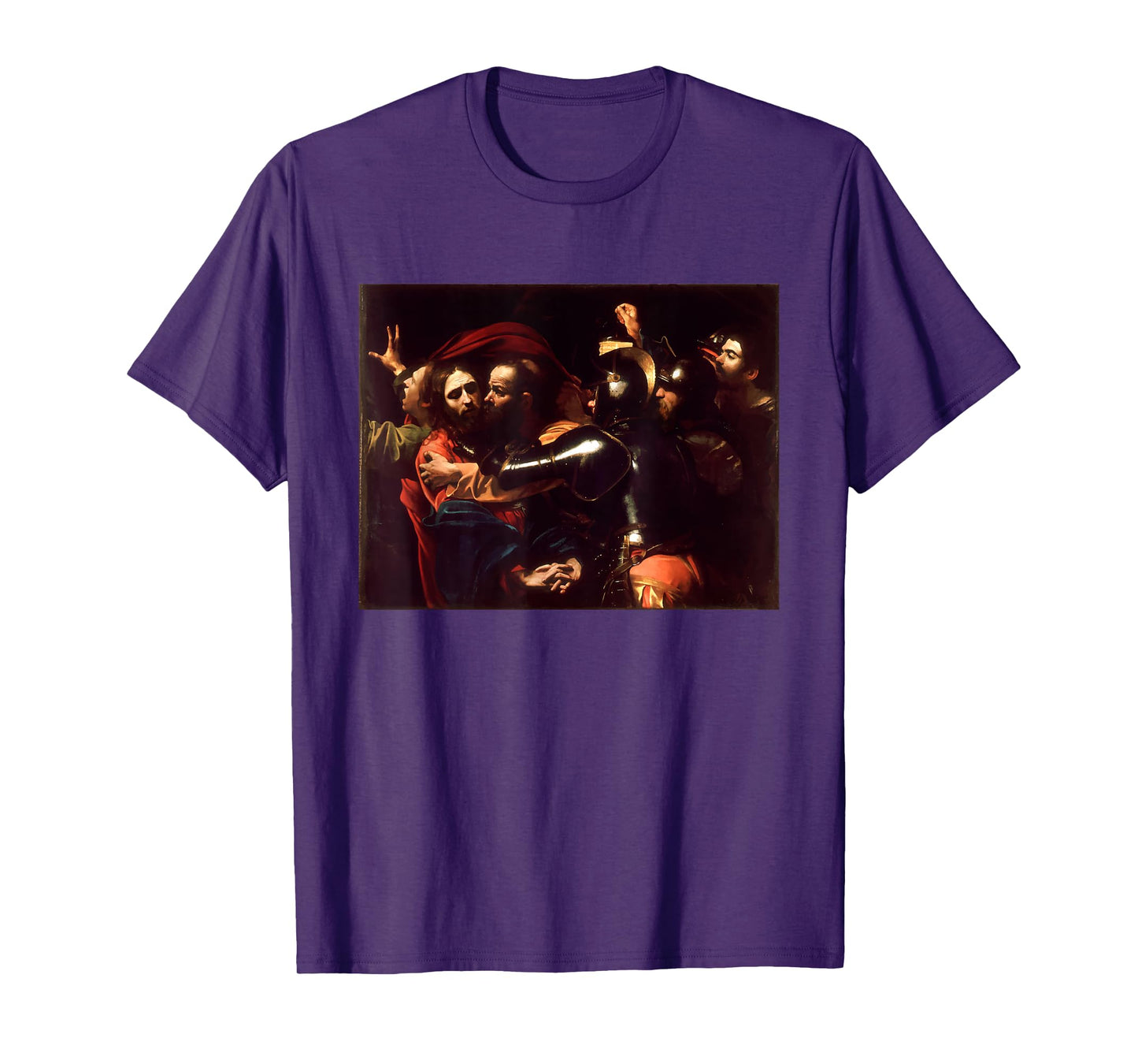 Caravaggios The Taking of Christ | Art Painting T-Shirt