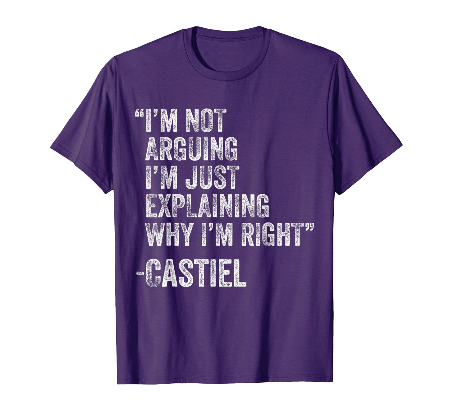 Castiel Quote Funny Birthday Custom Name Idea Engineer T-Shirt