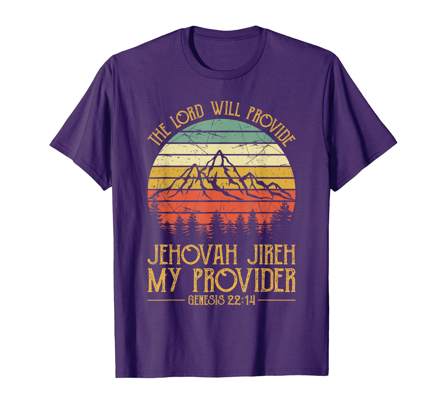 Jehovah Jireh My Provider Tshirt Mens Womens Kids Christian T-Shirt