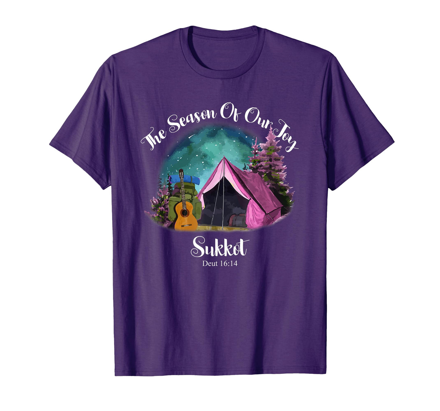 Sukkot Biblical Feast Celebration Bible Study Worship Yeshua T-Shirt
