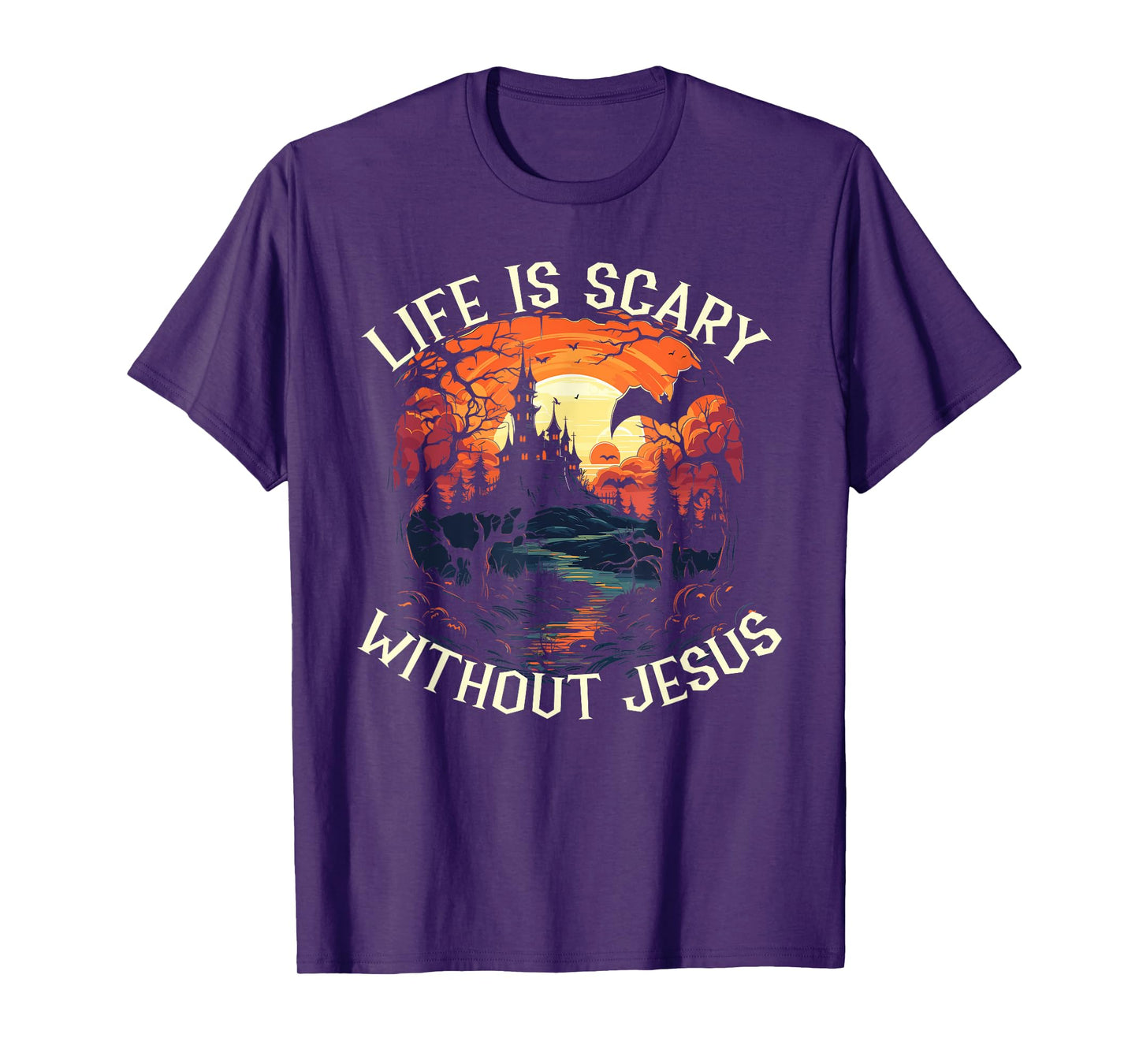Christian Halloween Jesus Christ Trick Or Treat Christianity T-Shirt