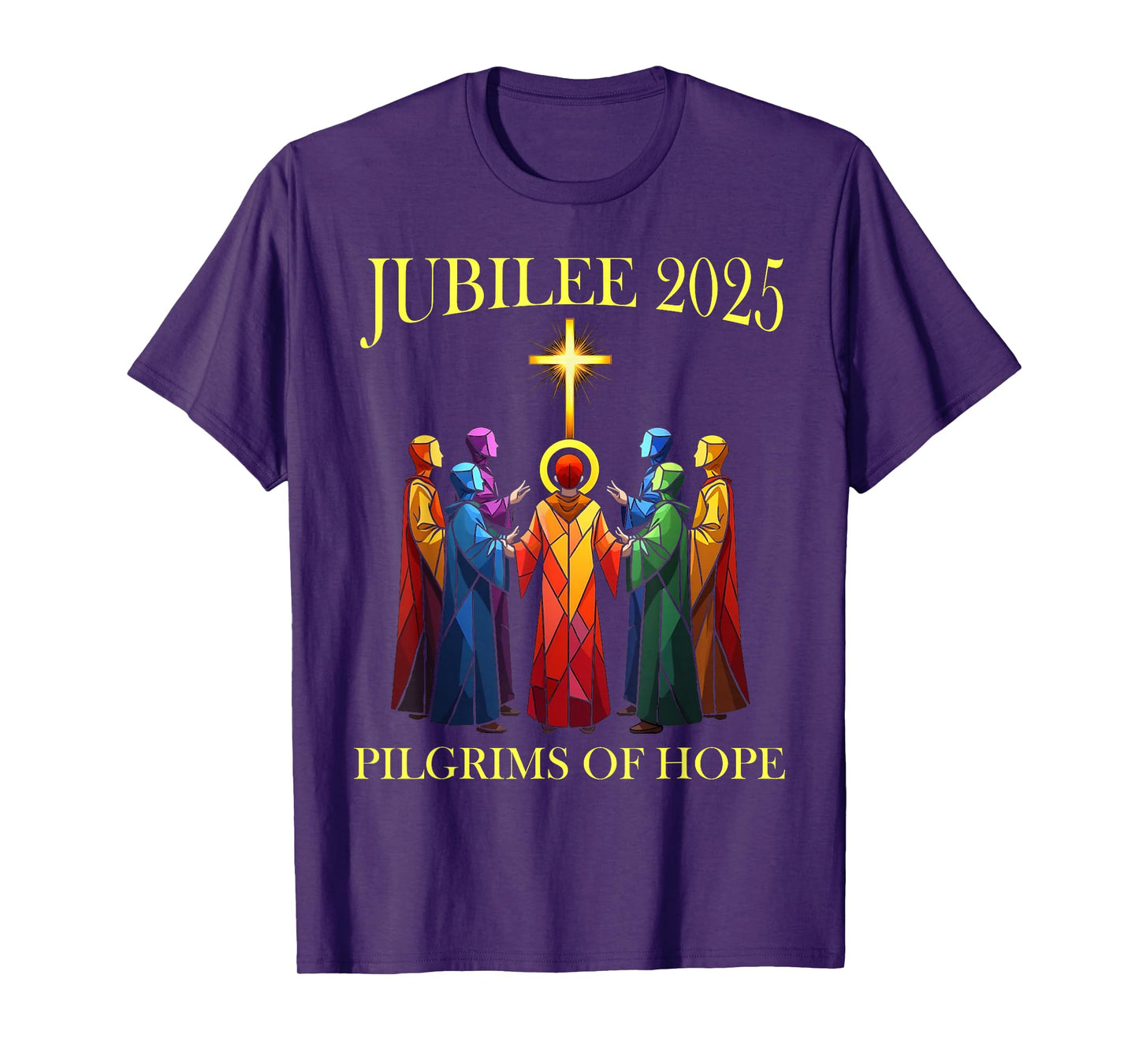 Catholic Jubilee 2025 Stained Glass T-Shirt