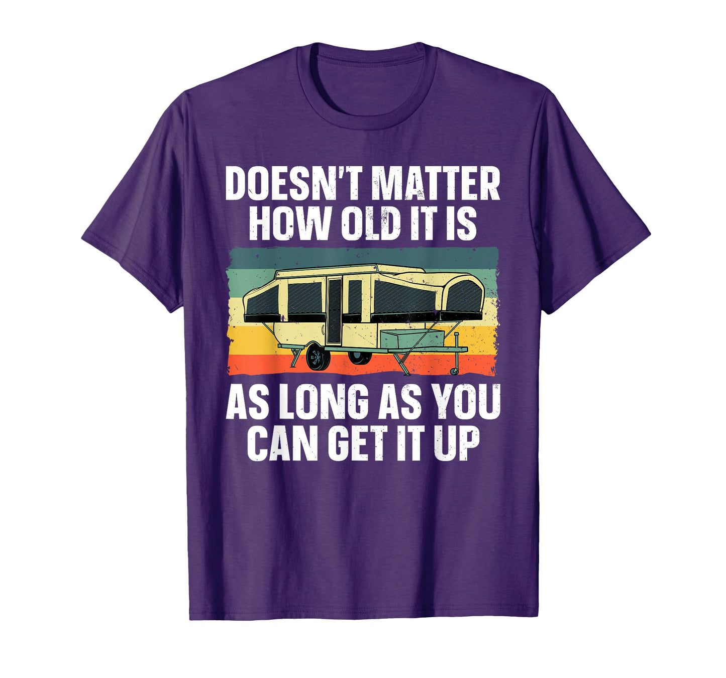 Best Pop Up Camper Art For Men Women Pop Up Trailer Camping T-Shirt