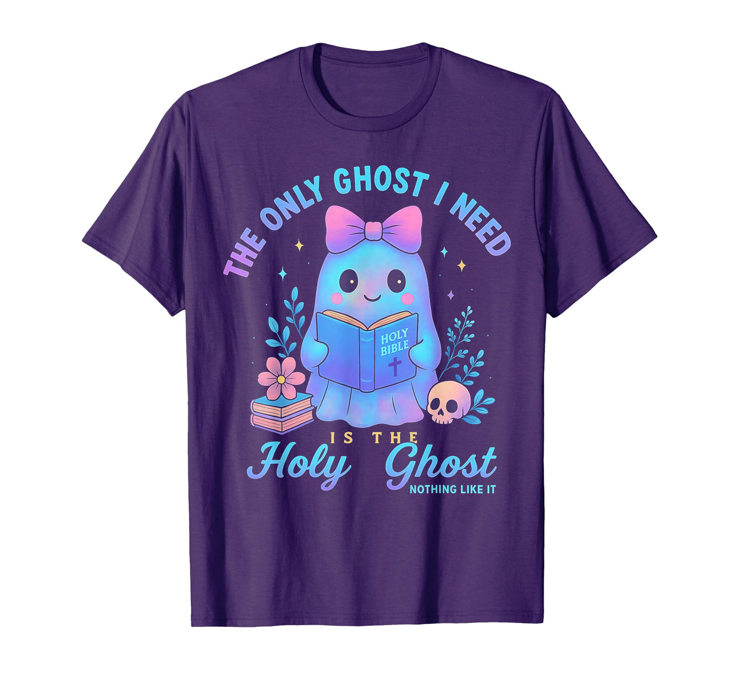 Ain't No Ghost Like The Holy Ghost Jesus Christian Halloween T-Shirt
