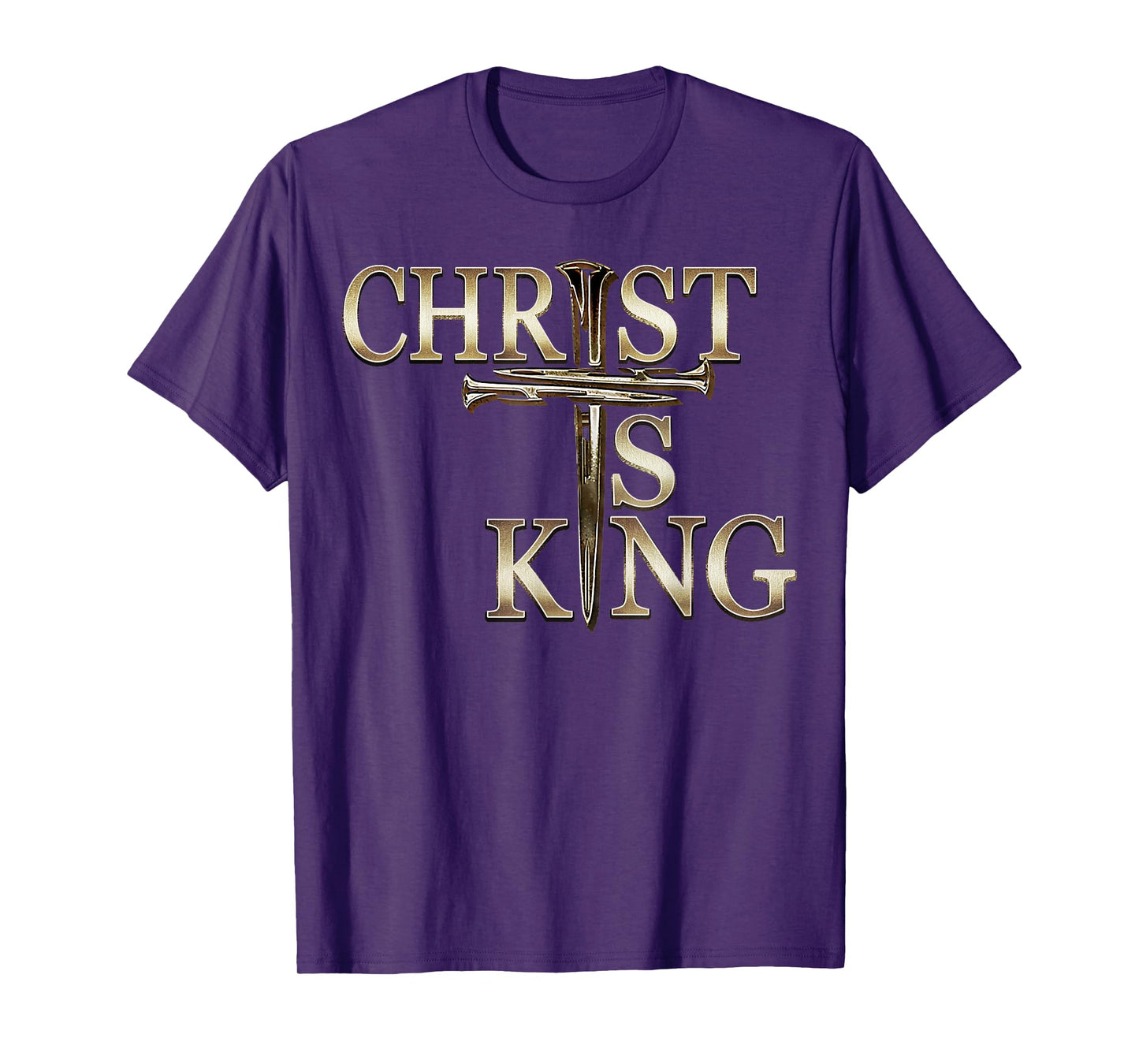 God Jesus Christ is King Bible Verse Religious Christian T-Shirt