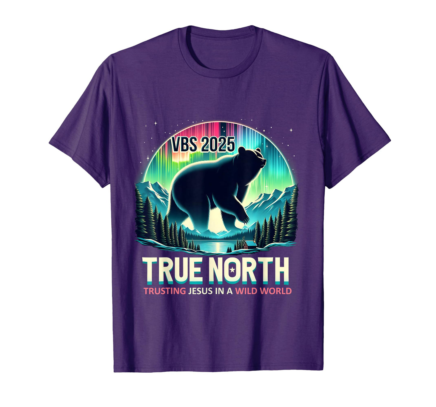 True North VBS 2025 Trusting Jesus Wilderness Christian T-Shirt
