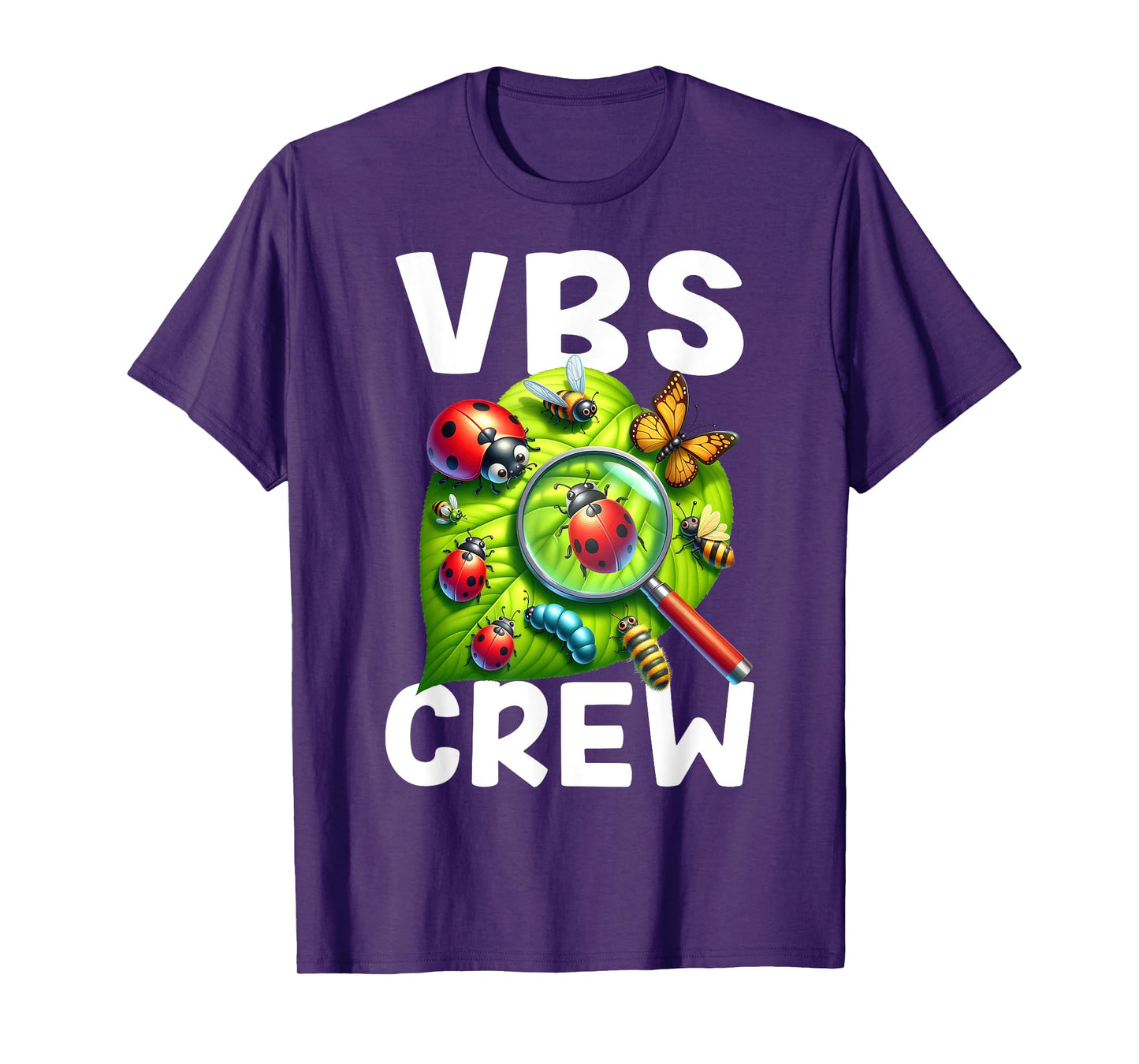 VBS Crew Magnified VBS 2025 Vacation Bible School Christian T-Shirt