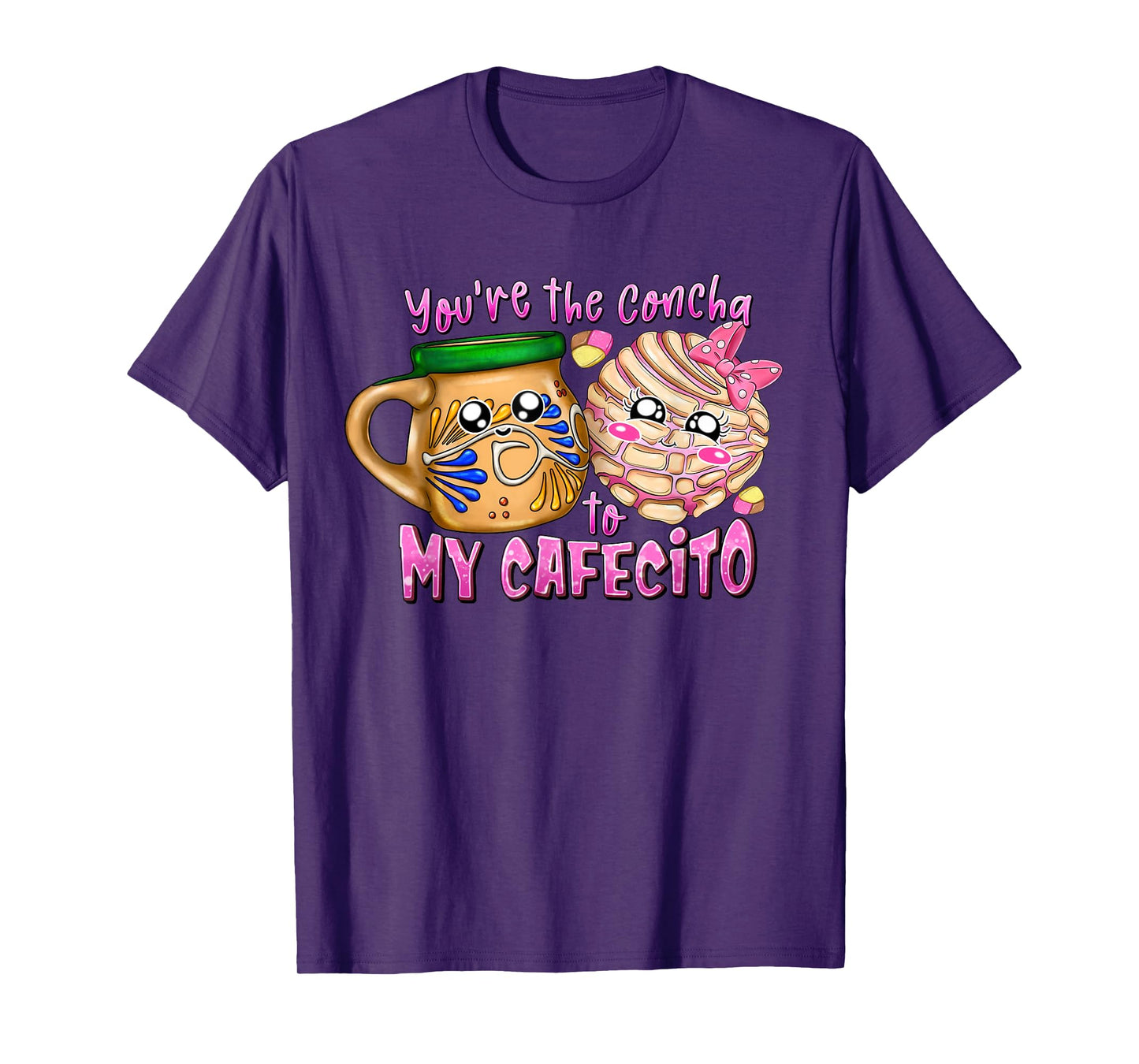 You're the Concha to My Cafecito Christmas Outfits Pajama T-Shirt