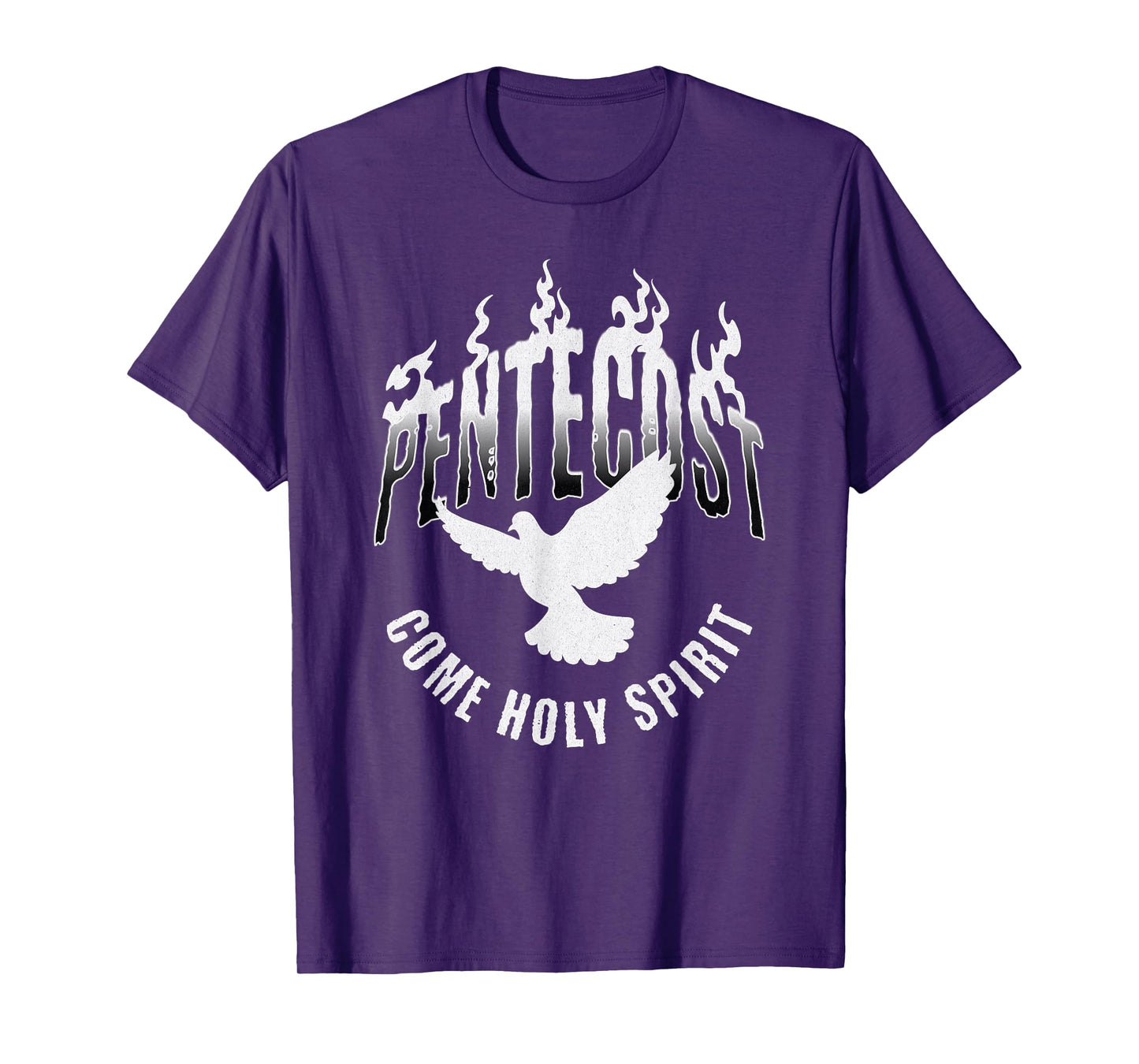 Pentecost Come Holy Spirit Catholic Dove T-Shirt