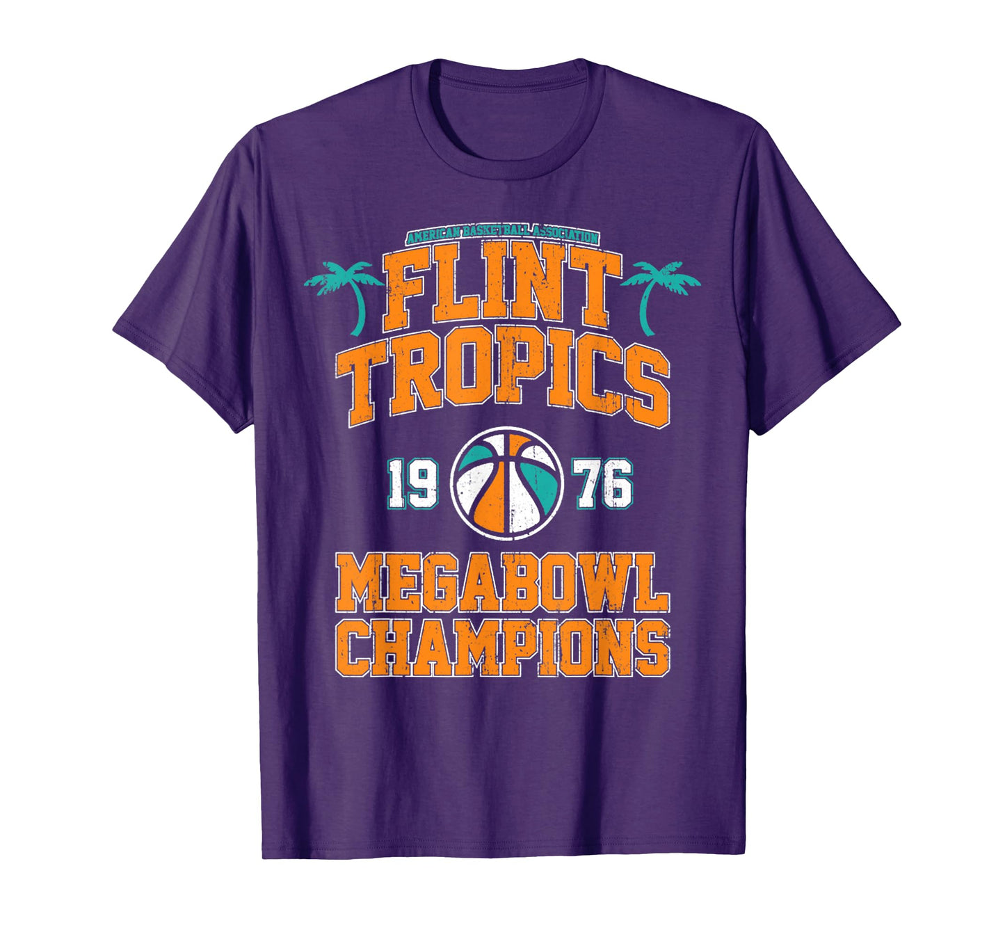Vintage Sport Quote Flint Tropics Retro Megabowl Champions T-Shirt