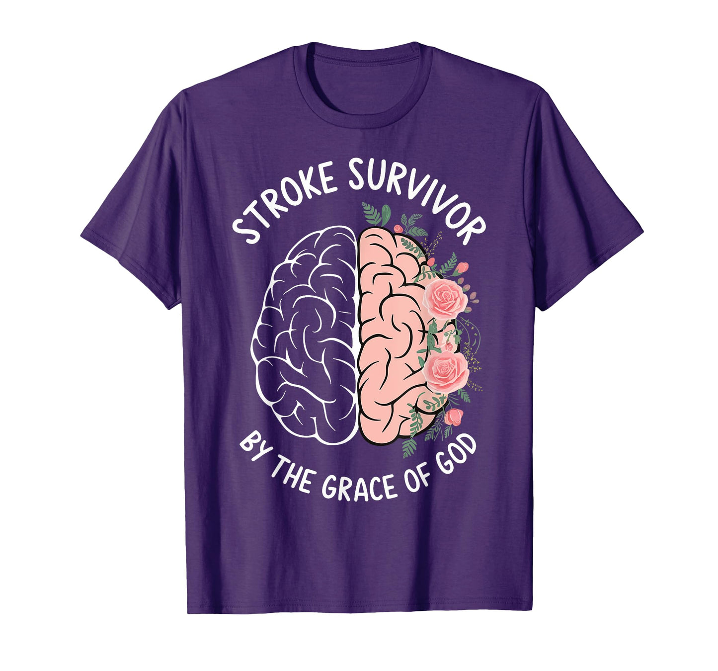 Stroke Survivor By The Grace Of God T-Shirt