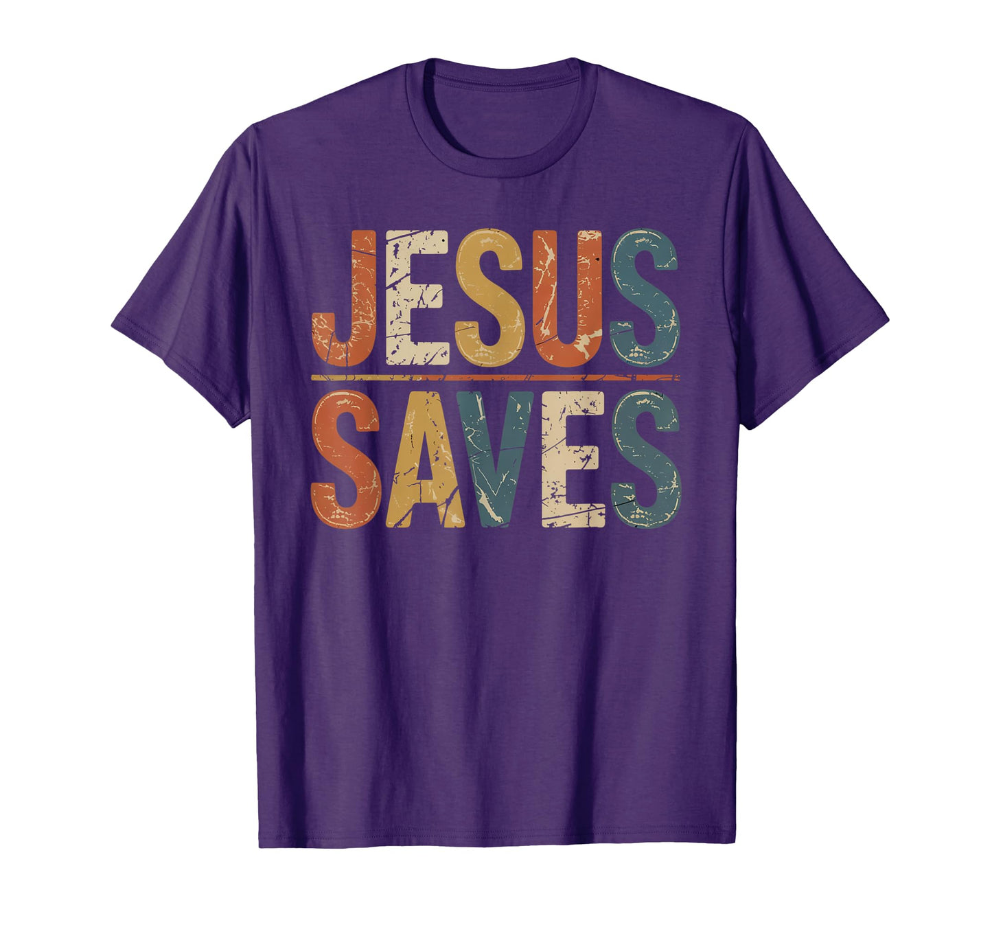 Jesus Saves Cross Christian Religious Faith Mens T-Shirt