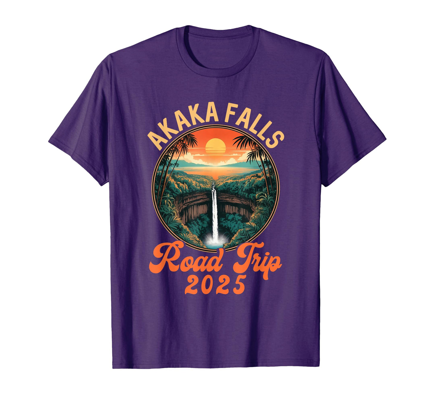 Akaka Falls Road Trip 2025 Summer Vacation Family T-Shirt