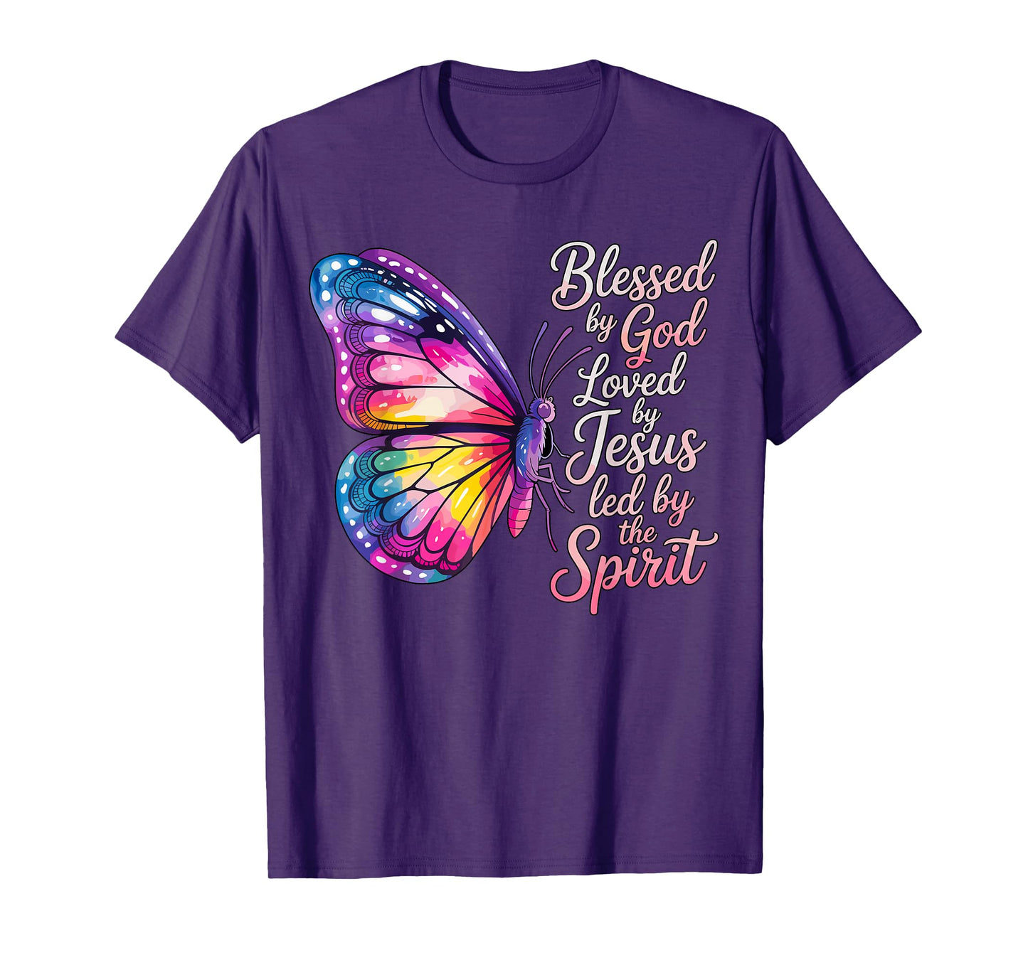 Blessed by God Christian T-Shirt
