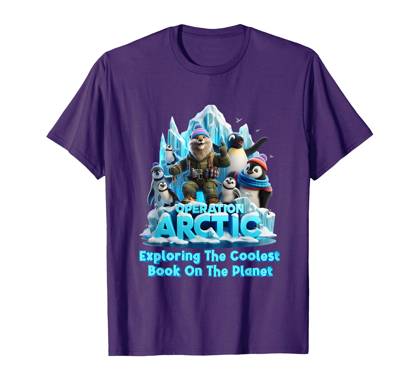 Exploring Coolest Book On Planet VBS 2025 Operation Arctic T-Shirt