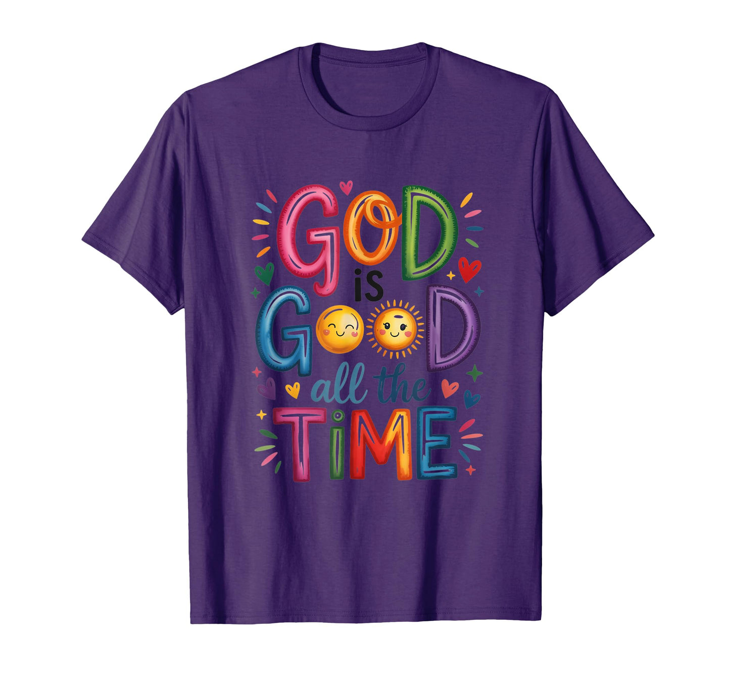 God is Good All The Time Jesus Christ Christian Gift T-Shirt