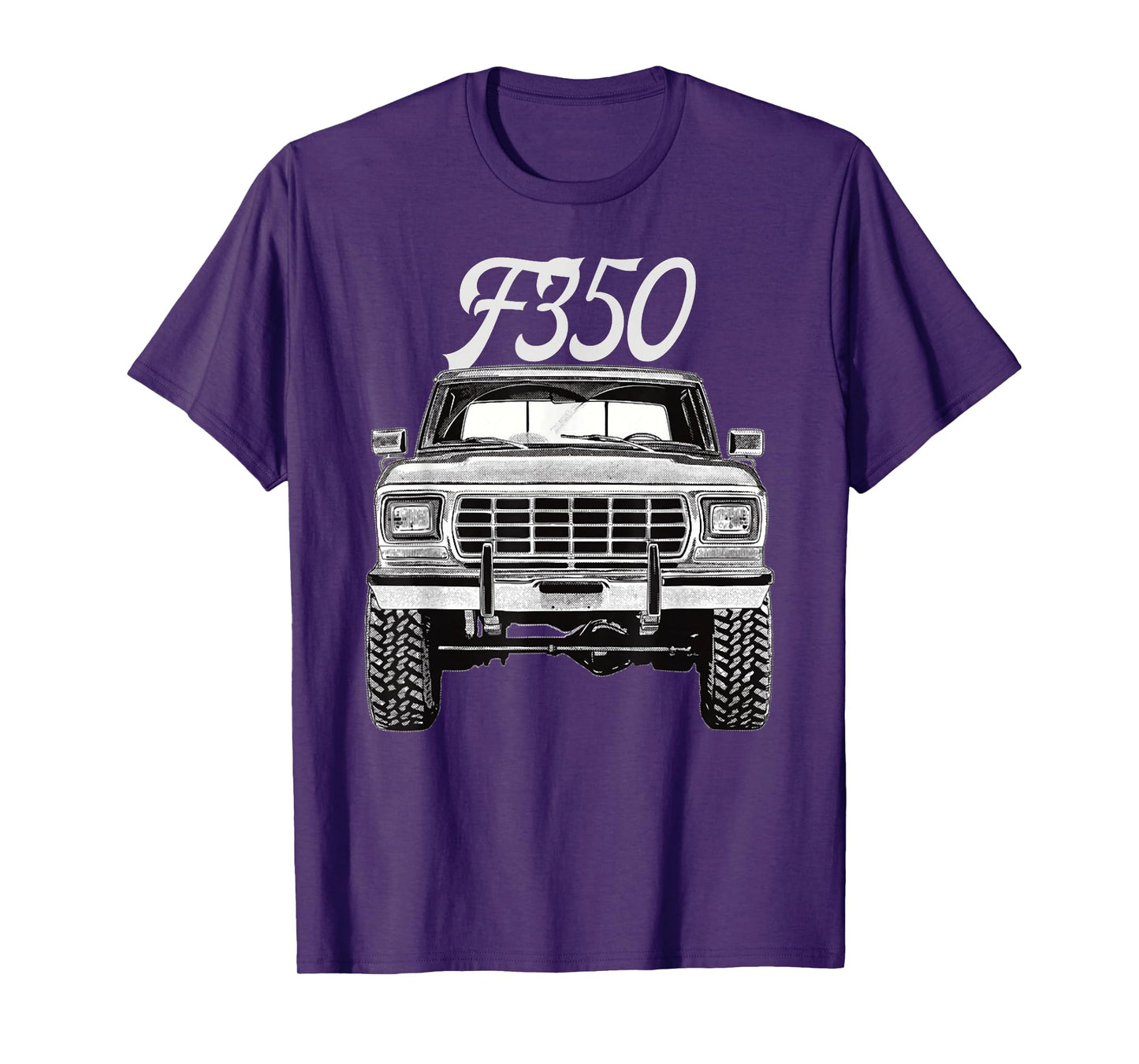 1979 F350 Truck Car T-Shirt, Small, Black