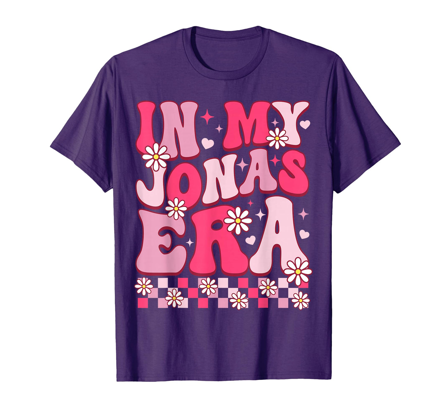 in My Jonas Era Funny Jonas Heart for Men Women Kids T-Shirt