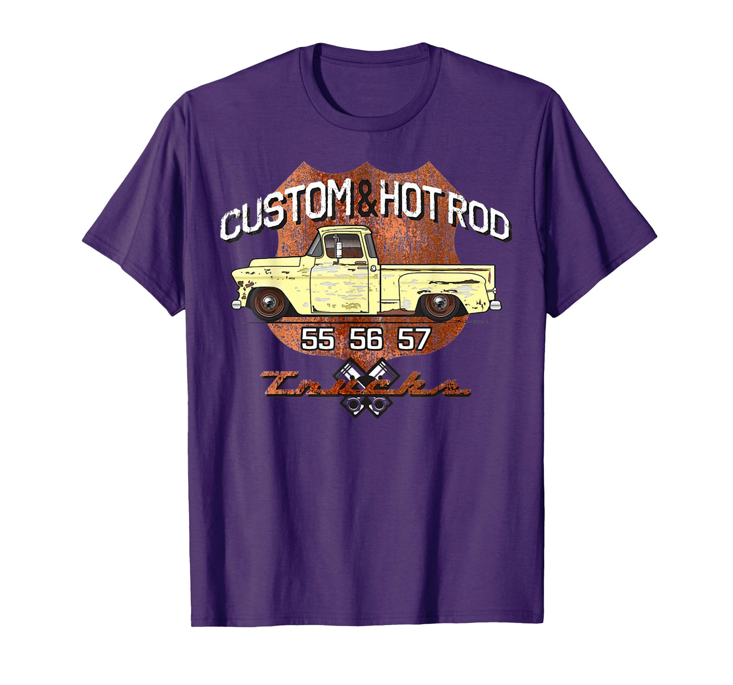 55 56 57 Chevys Truck T-Shirt