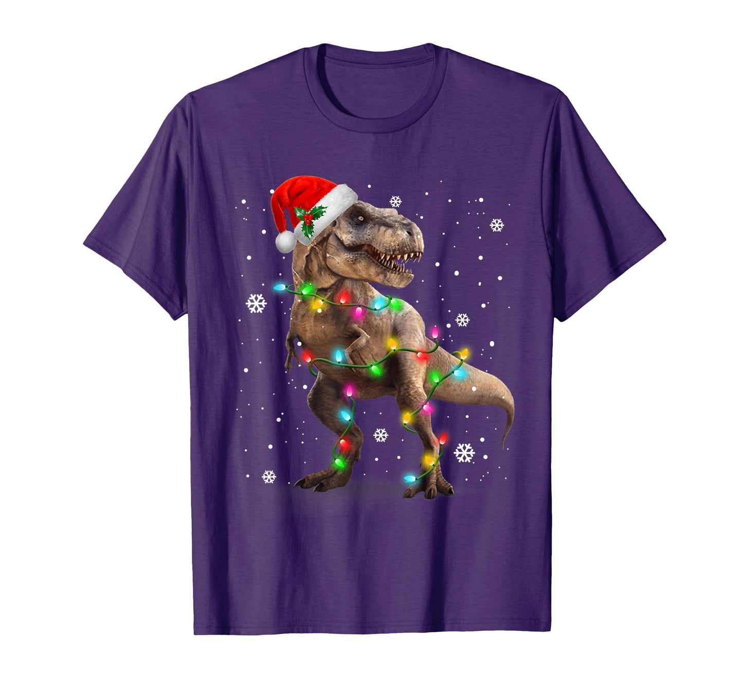 Dinosaur T-rex Tree Christmas Sweater Xmas Pet Dino Trex T-Shirt