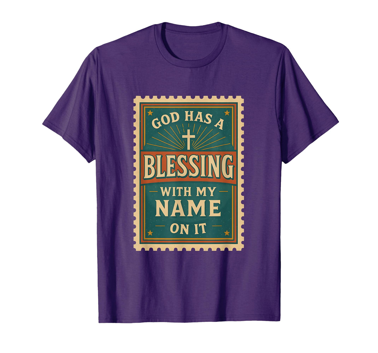 God Has a Blessing with My Name on It Women Christian T-Shirt