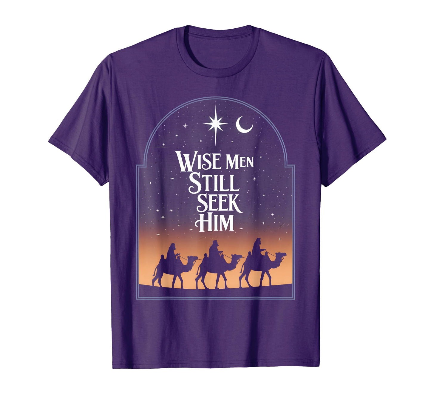 Jesus Wise Men Still Seek Him Christian Christmas T-Shirt