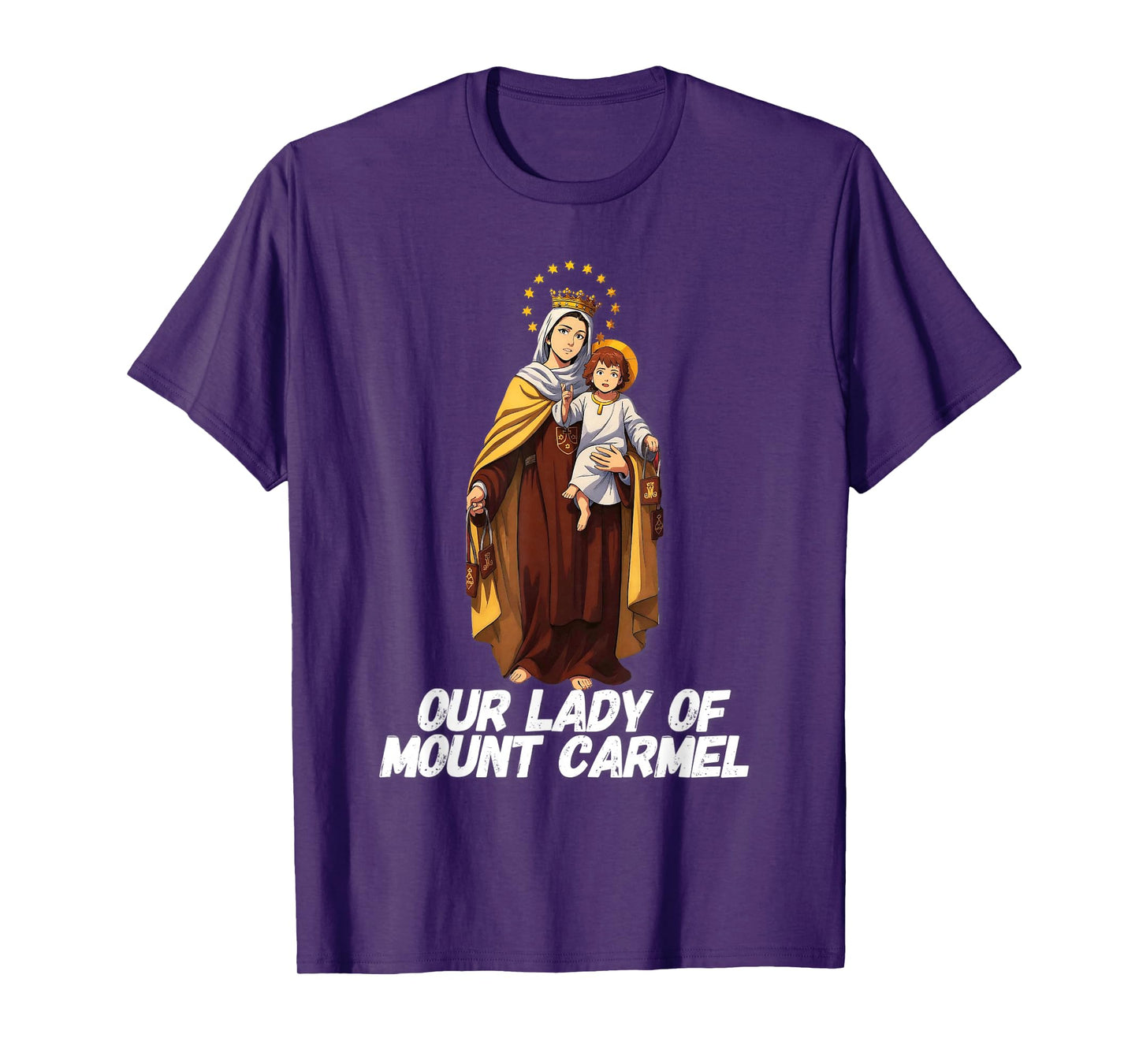 Our Lady of Mount Carmel Marian Catholic T-Shirt