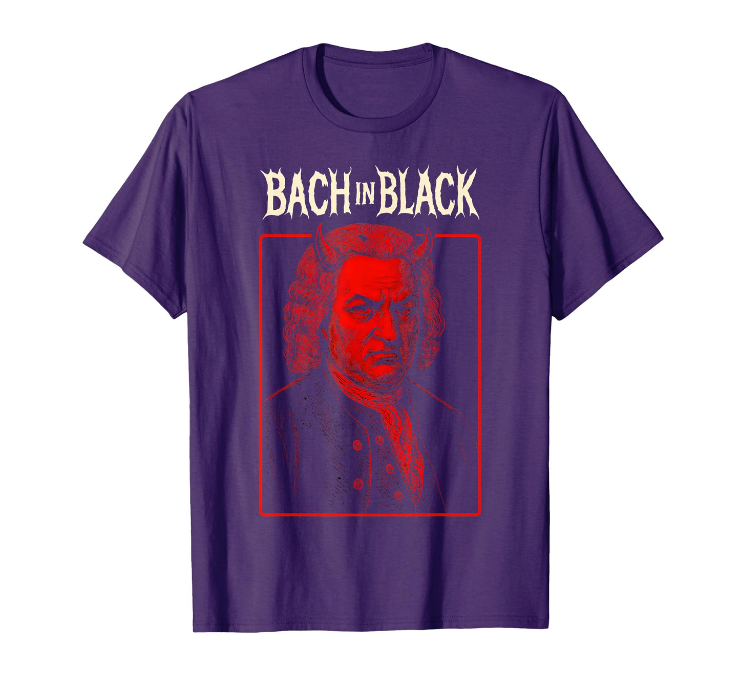 Johann Sebastian Bach Death Metal Classical Music Composer T-Shirt