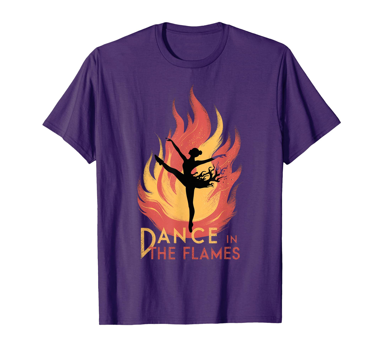 Dance in the Flames Ballet Dance T-Shirt