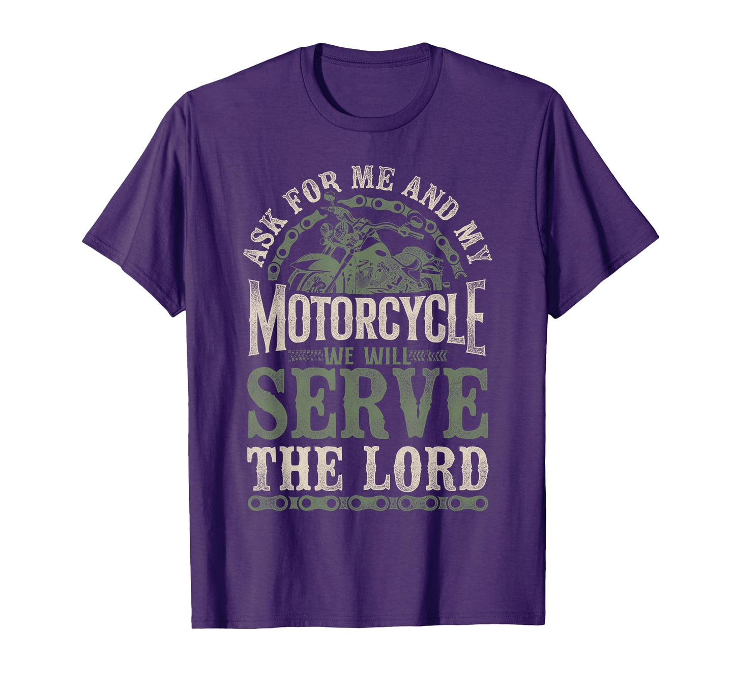 Classic Motorcycle Biker Jesus Faith Christian Biker As For T-Shirt