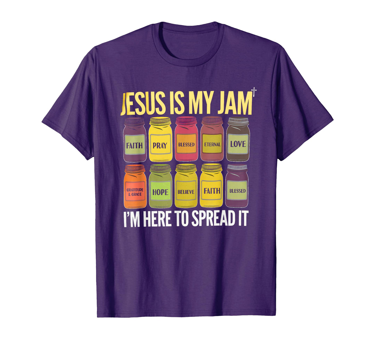 Jesus is My Jam Tshirt Men Women Christian Bible Verse T-Shirt