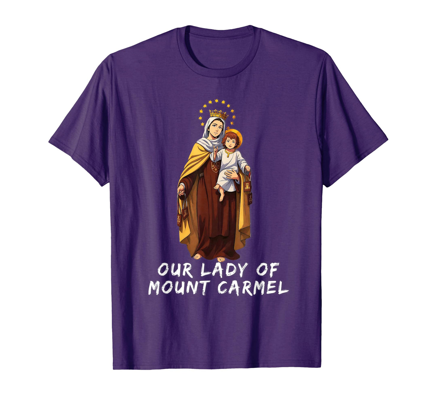 Our Lady of Mount Carmel Marian Catholic T-Shirt