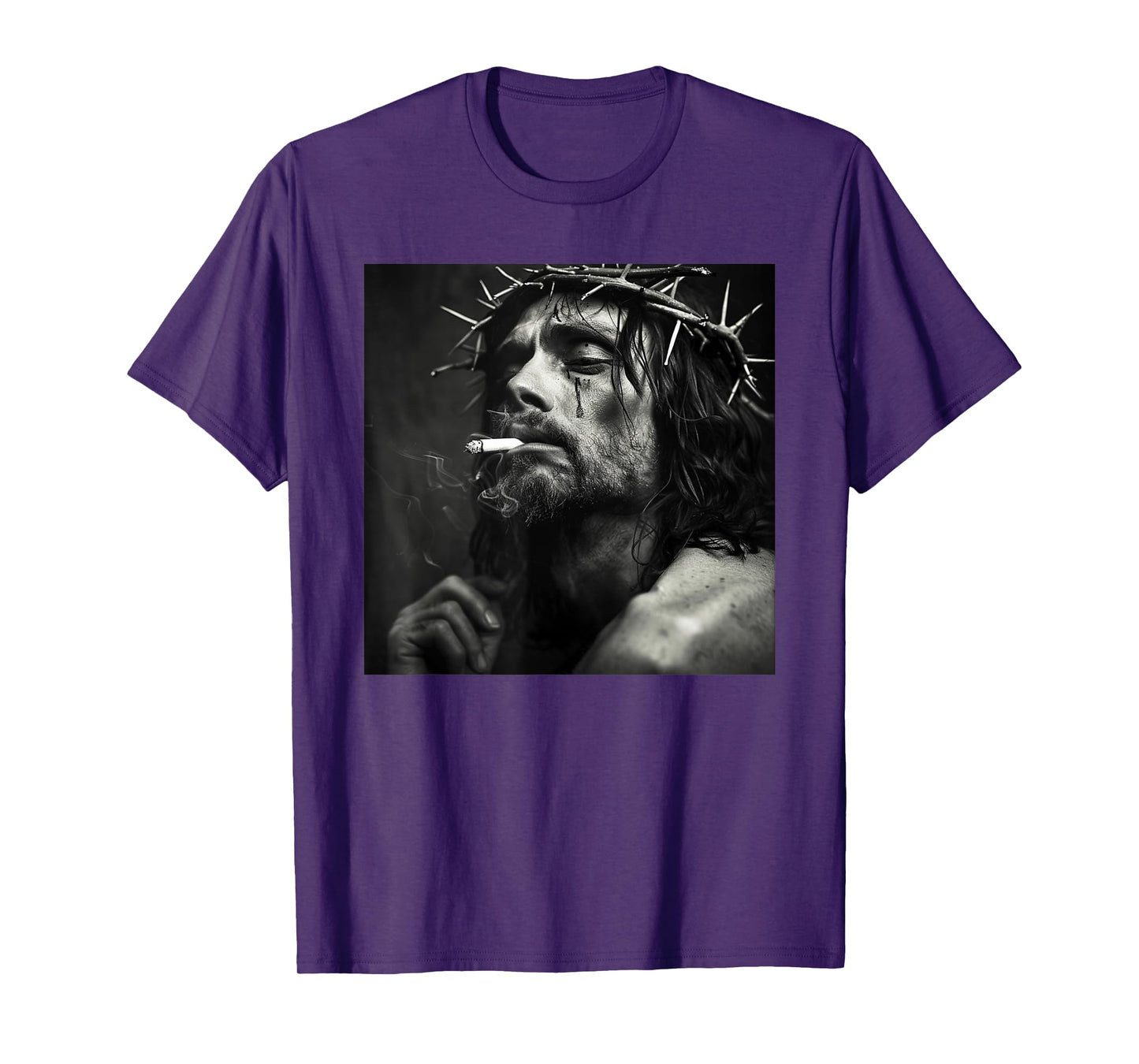 Cooler Jesus Christ Smokes, Resistance, Rebellious Jesus T-Shirt