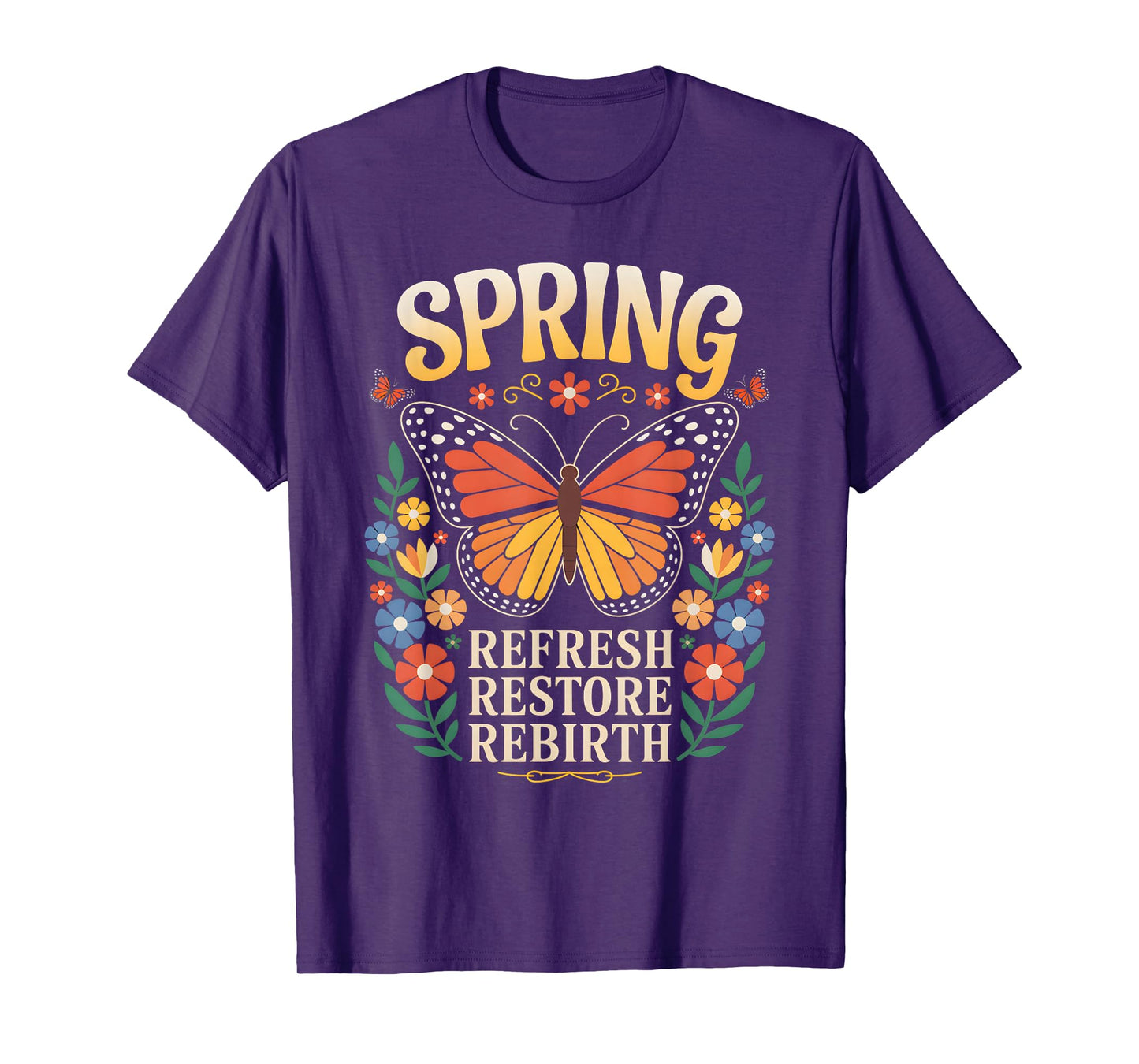 Jesus Quote Easter Spring Butterfly Christian Prayer T-Shirt