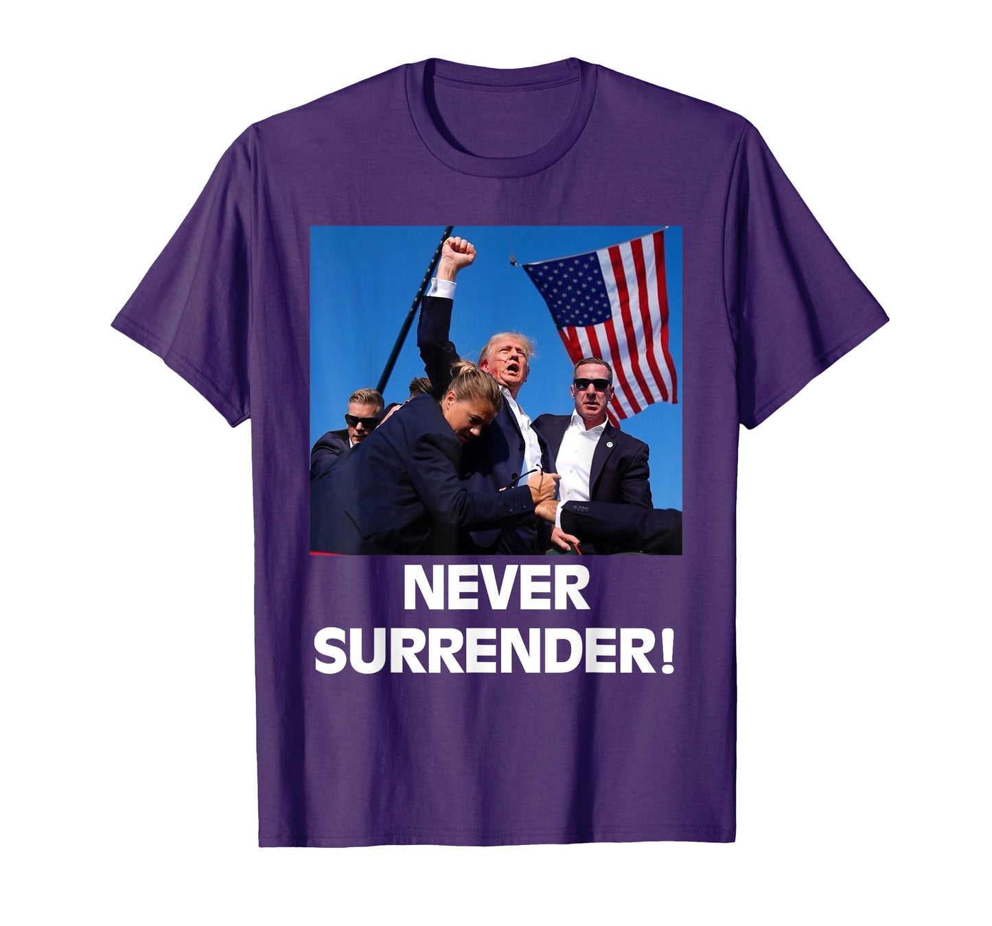 Pray for President Trump, Never Surrender ,God bless Trump T-Shirt