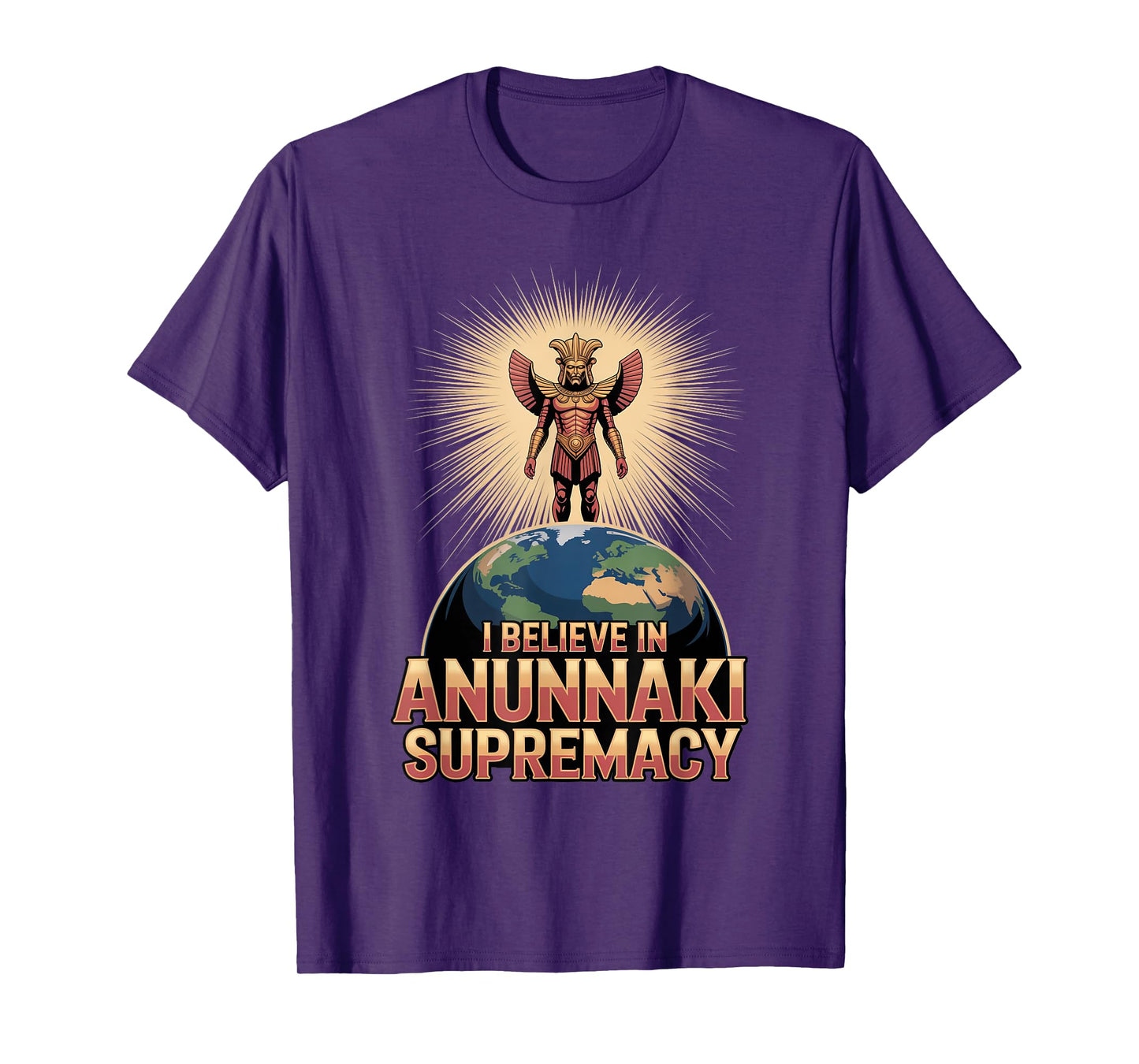 Anunnaki Supremacy Believer Enki Sumerian Myth Origins T-Shirt