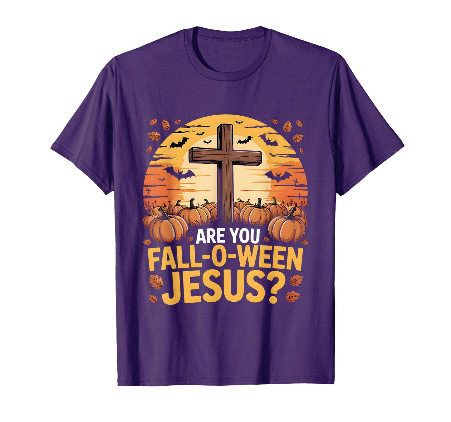 are You Fall Oween Jesus Halloween Christ T-Shirt