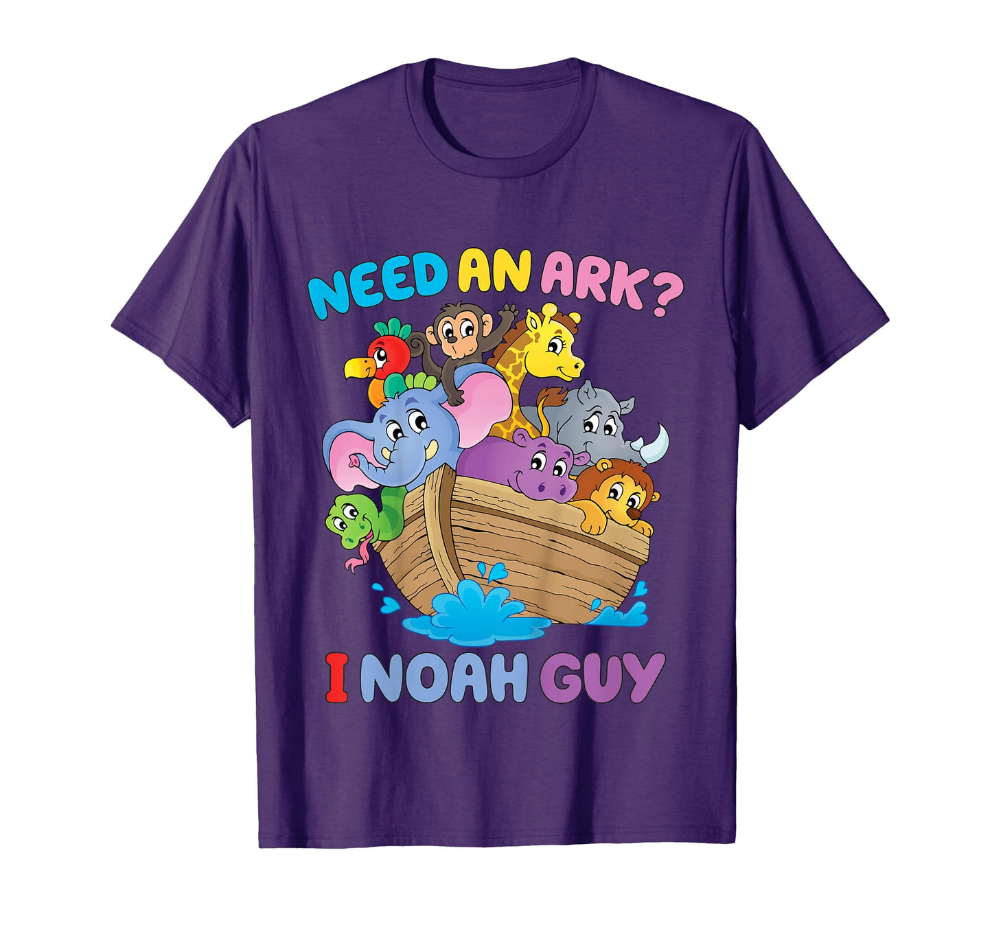 Kids Toddler Need Ark I Noah Guy Christian Easter Boy God Son T-Shirt