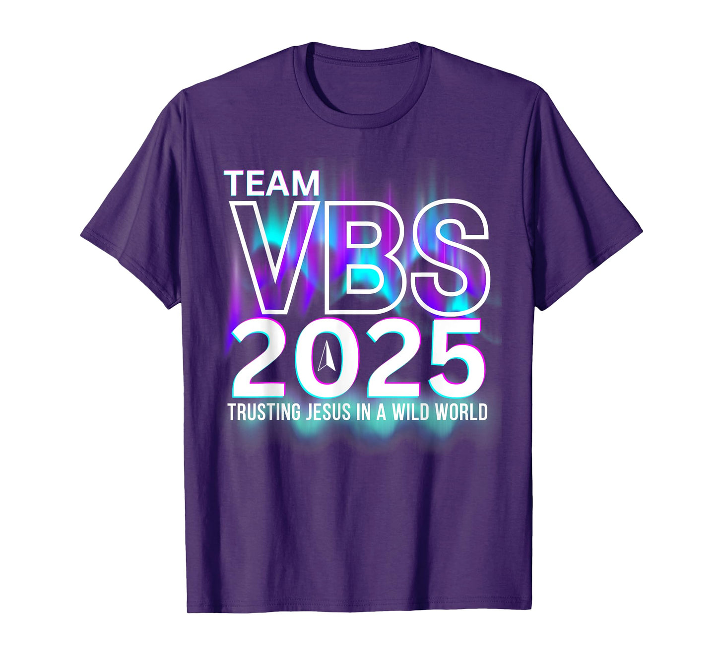 Team VBS 2025 Northern Lights Crew Fun Vacation Bible School T-Shirt