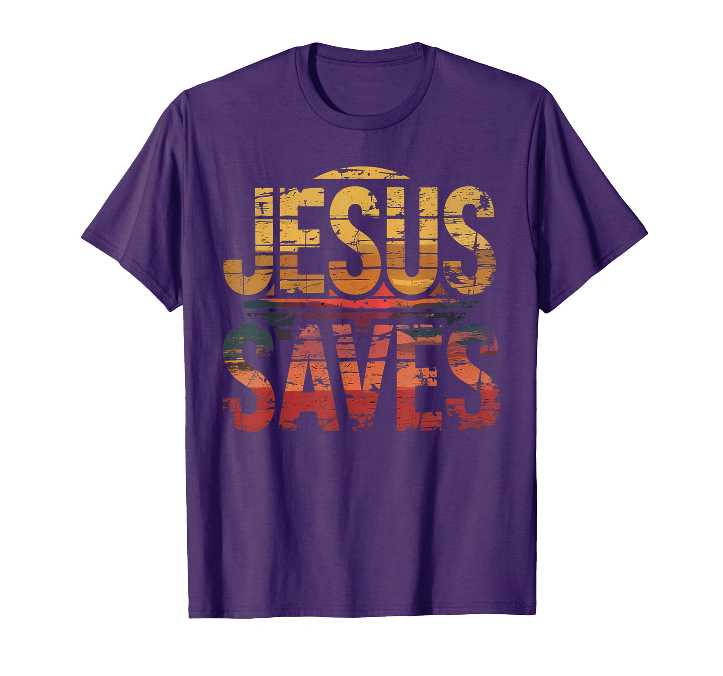 Jesus Saves Cross Christian Religious Faith Mens T-Shirt