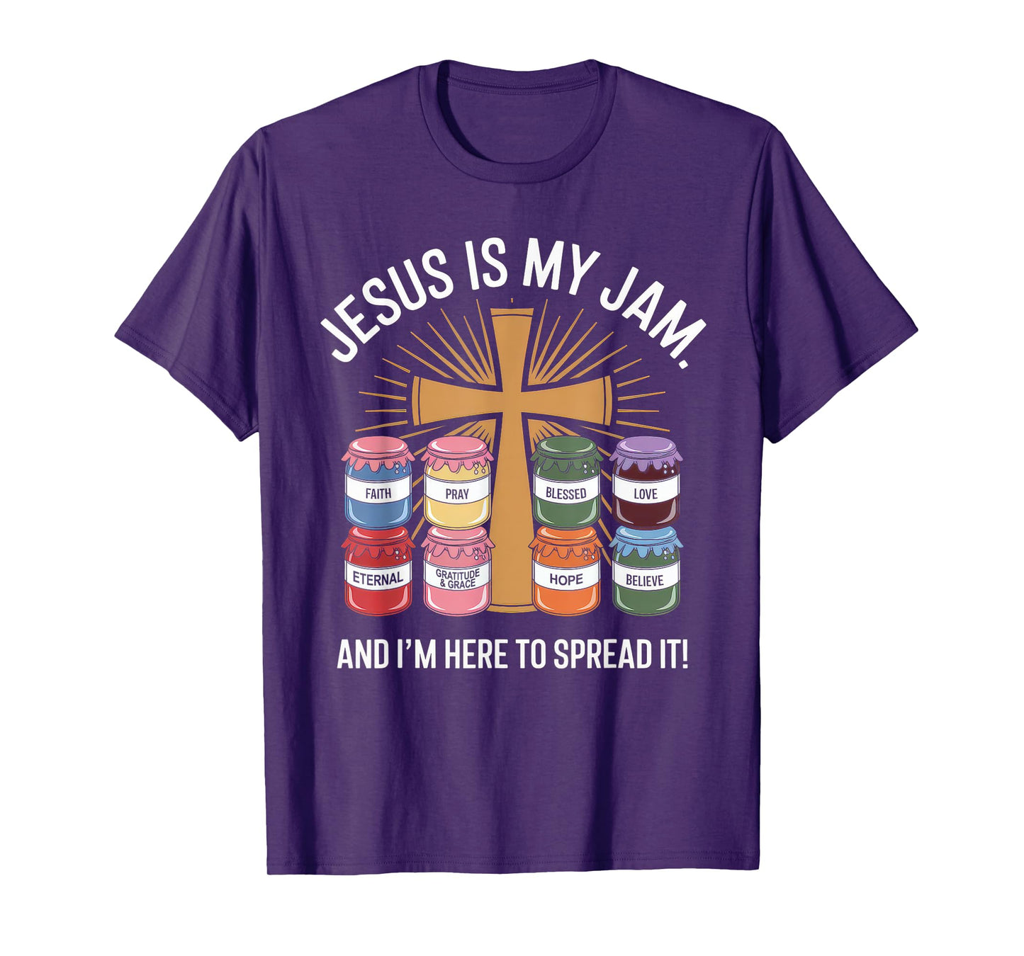 Jesus is My Jam Tshirt Men Women Christian Bible Verse T-Shirt