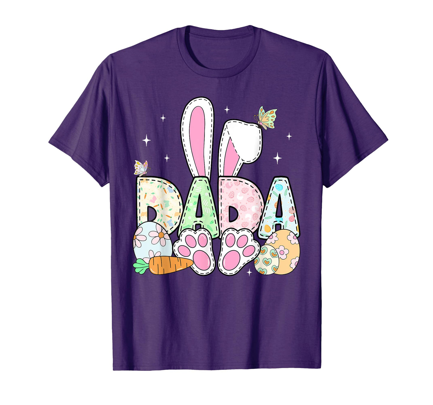Easter Bunny Dada Spring Eggs Hunting Family Matching Easter T-Shirt
