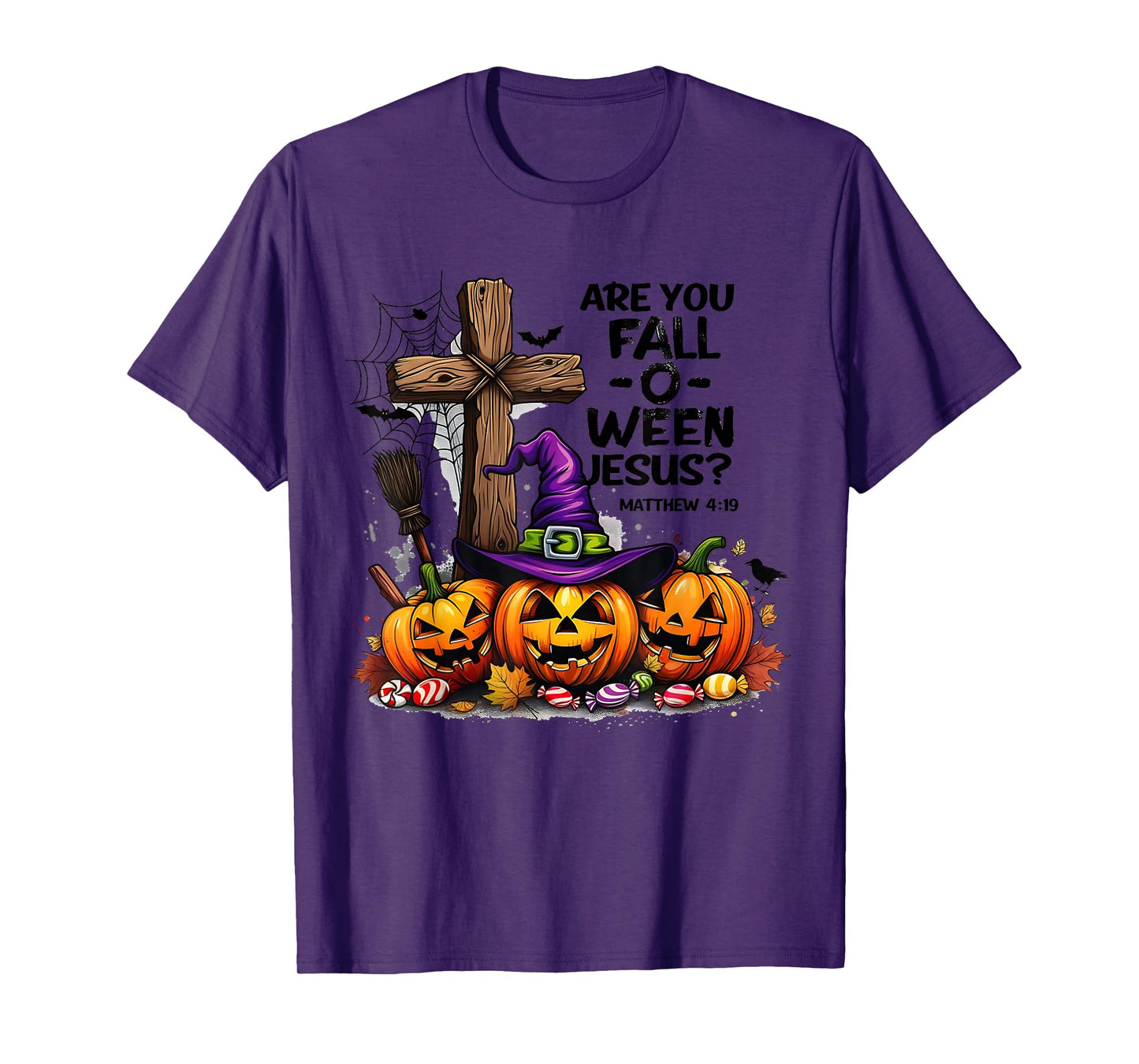 are You Fall-O-Ween Jesus Funny Pumpkin T-Shirt